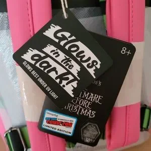 Loungefly | Bags | Oogie Boogie Neon Pink Comic Con Mini  display picture 3